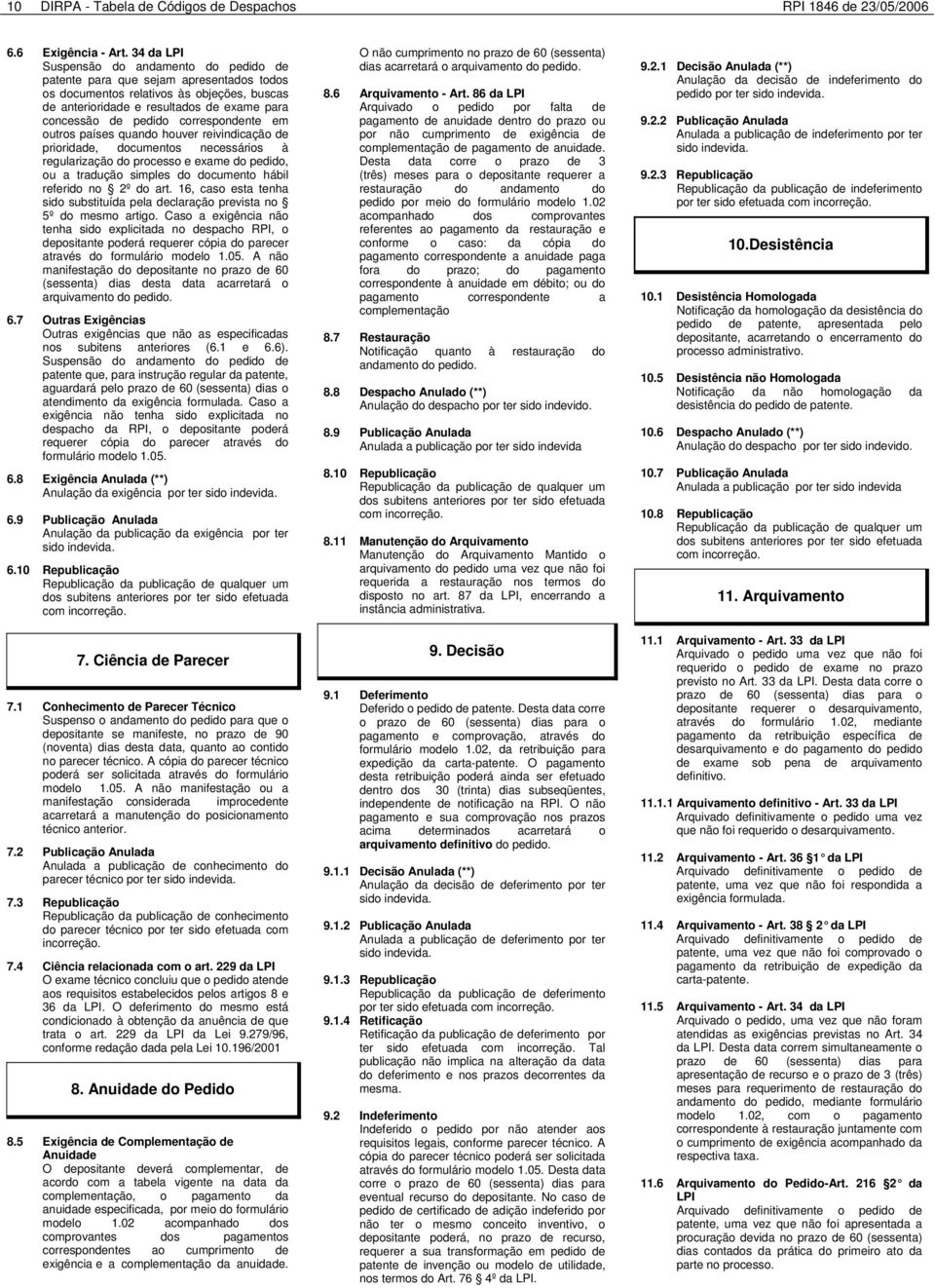 correspondente em outros países quando houver reivindicação de prioridade, documentos necessários à regularização do processo e exame do pedido, ou a tradução simples do documento hábil referido no