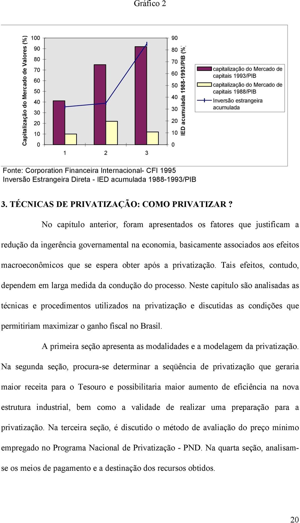 TÉCNICAS DE PRIVATIZAÇÃO: COMO PRIVATIZAR?