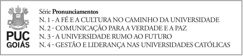 2 - COMUNICAÇÃO PARA A VERDADE E A PAZ N.