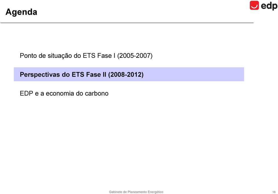 II (2008-2012) EDP e a economia do