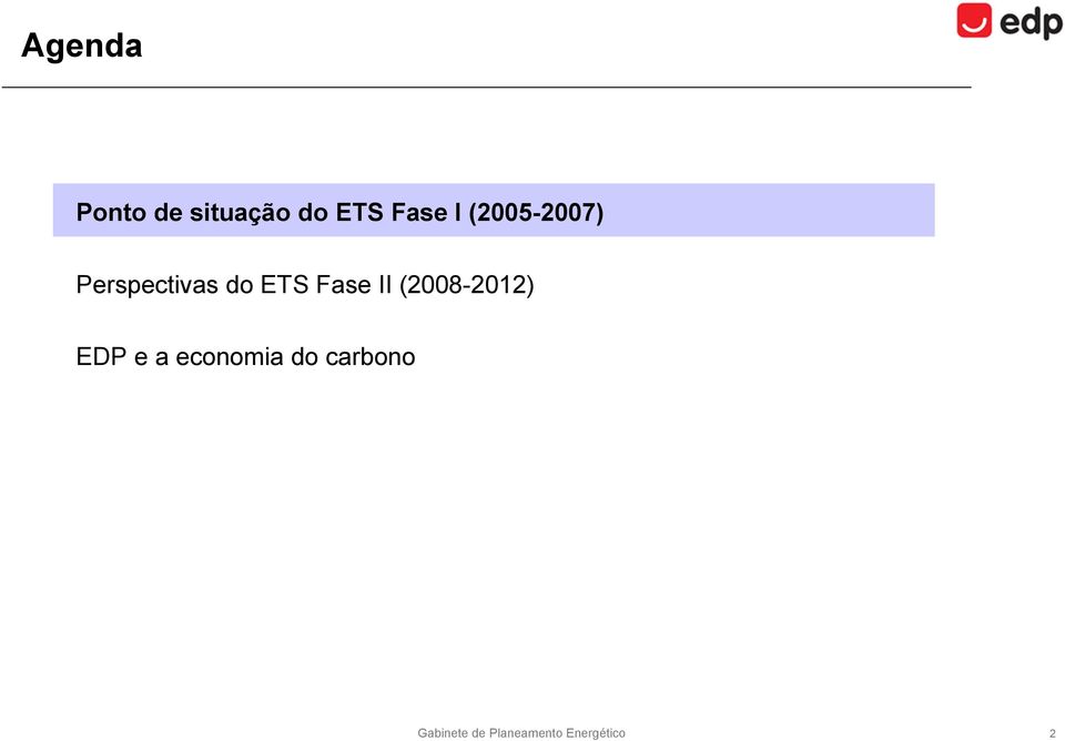 II (2008-2012) EDP e a economia do