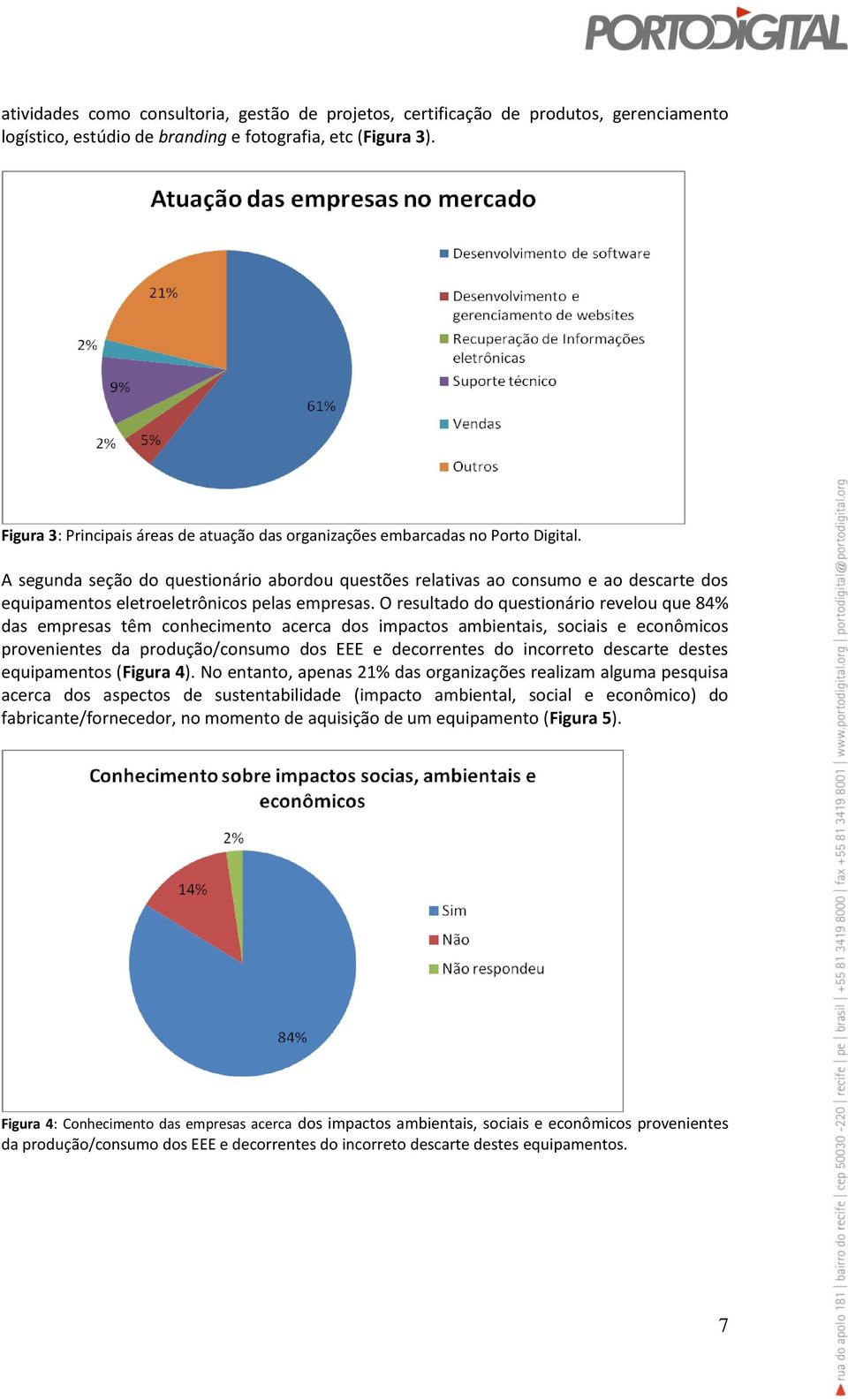 A segunda seção do questionário abordou questões relativas ao consumo e ao descarte dos equipamentos eletroeletrônicos pelas empresas.