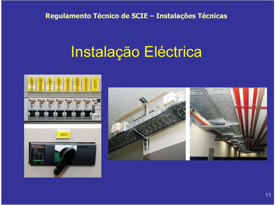 Instalações