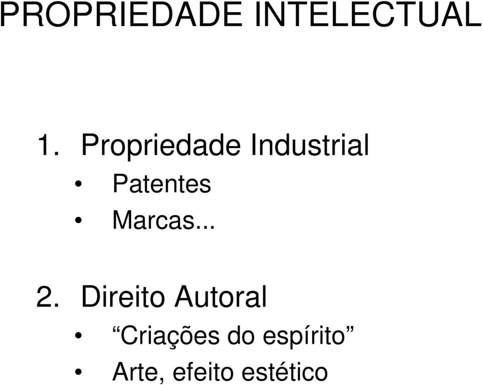 .. 2. Direito Autoral Criações do