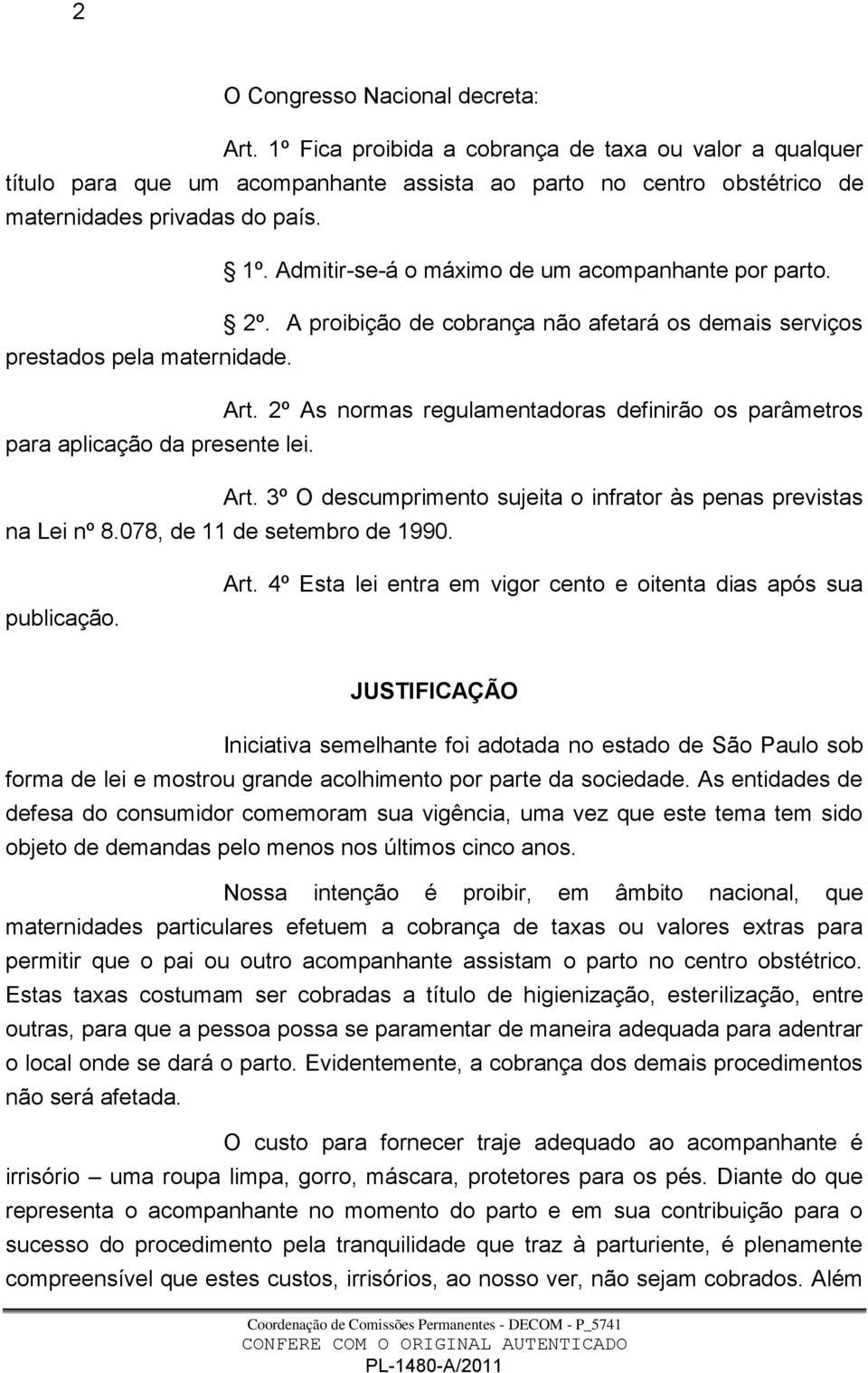 078, de 11 de setembro de 1990. publicação. Art.