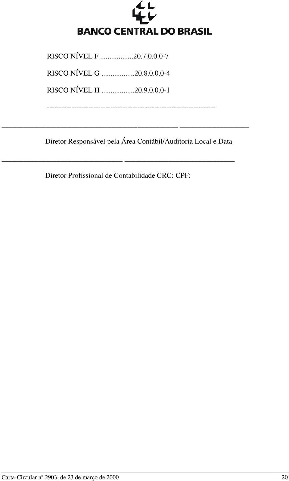 Diretor Responsável pela Área Contábil/Auditoria Local e Data Diretor