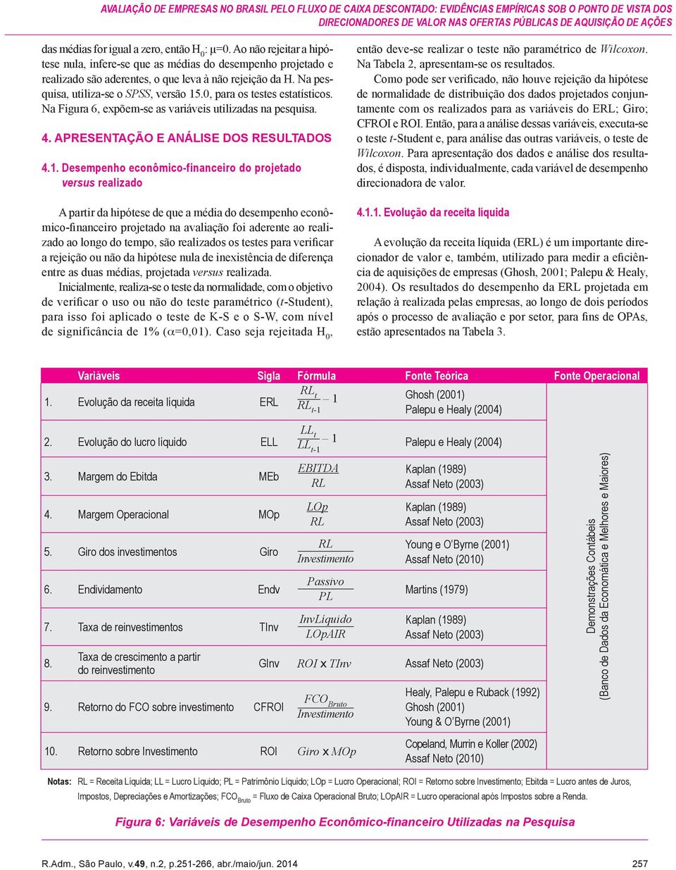 Na pesquisa, utiliza-se o SPSS, versão 15