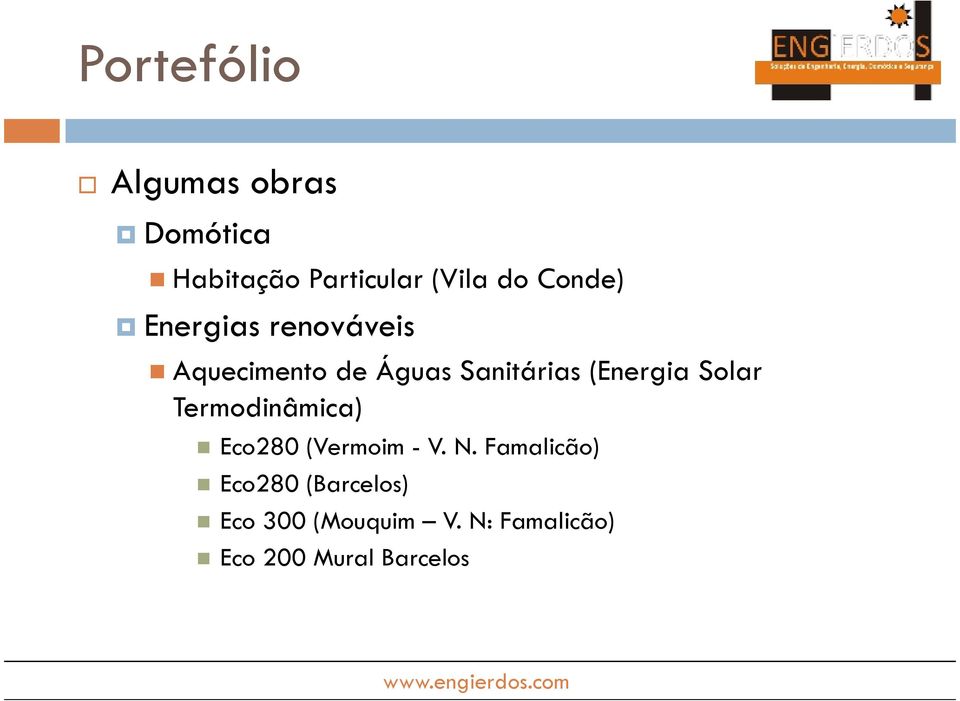 (Energia Solar Termodinâmica) Eco280 (Vermoim - V. N.
