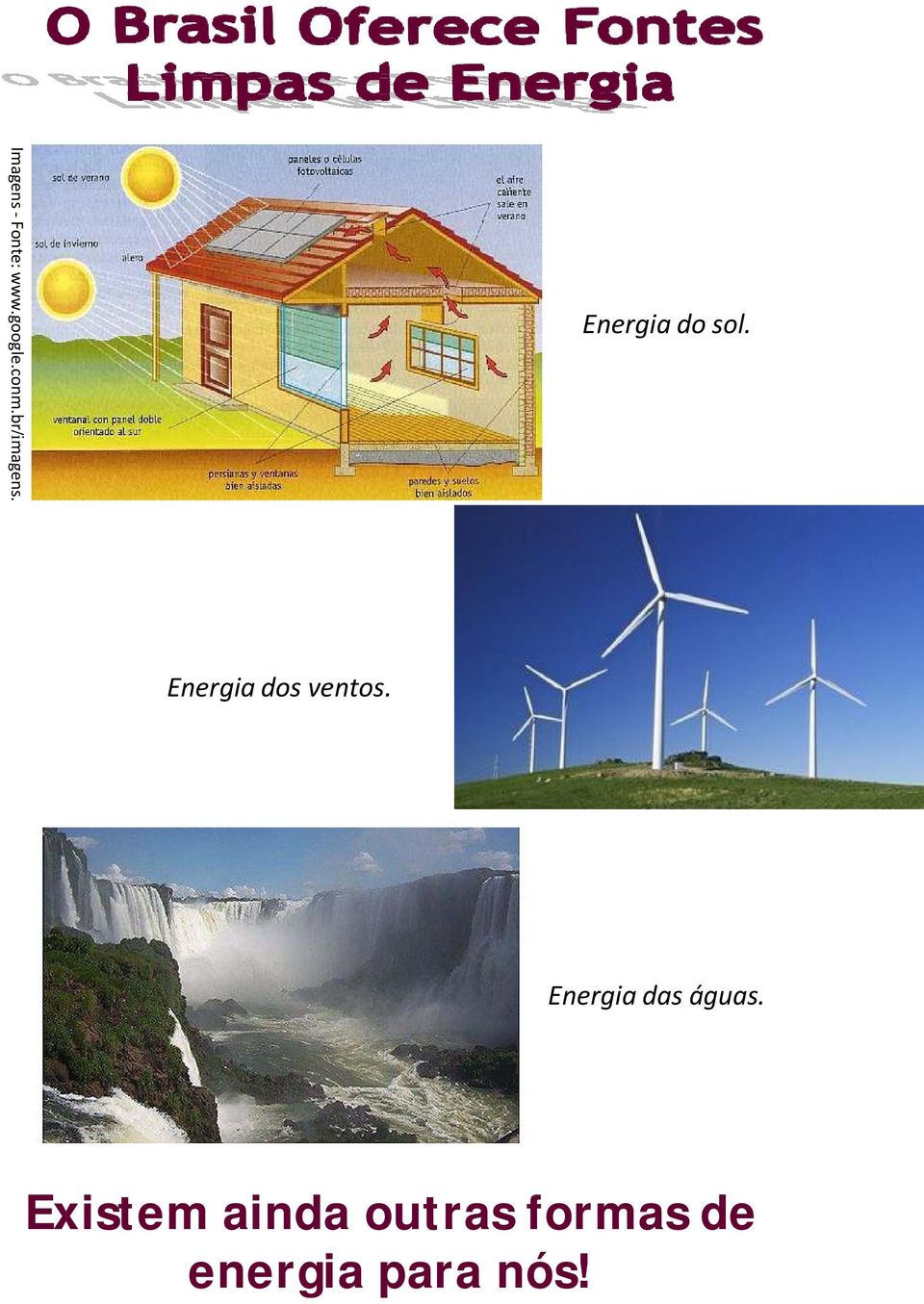 Energia dos ventos.