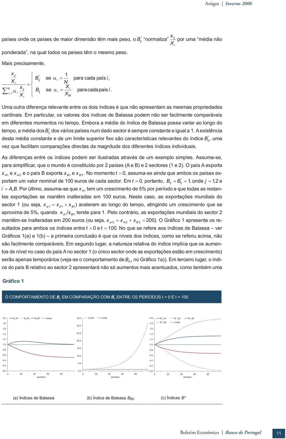 XW Uma outra dferença relevante entre os dos índces é que não apresentam as mesmas propredades cardnas.