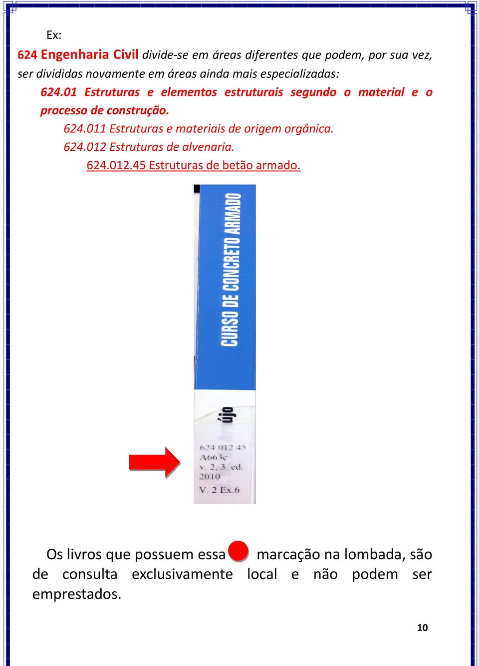 624.011 Estruturas e materiais de origem orgânica. 624.012 Estruturas de alvenaria. 624.012.45 Estruturas de betão armado.