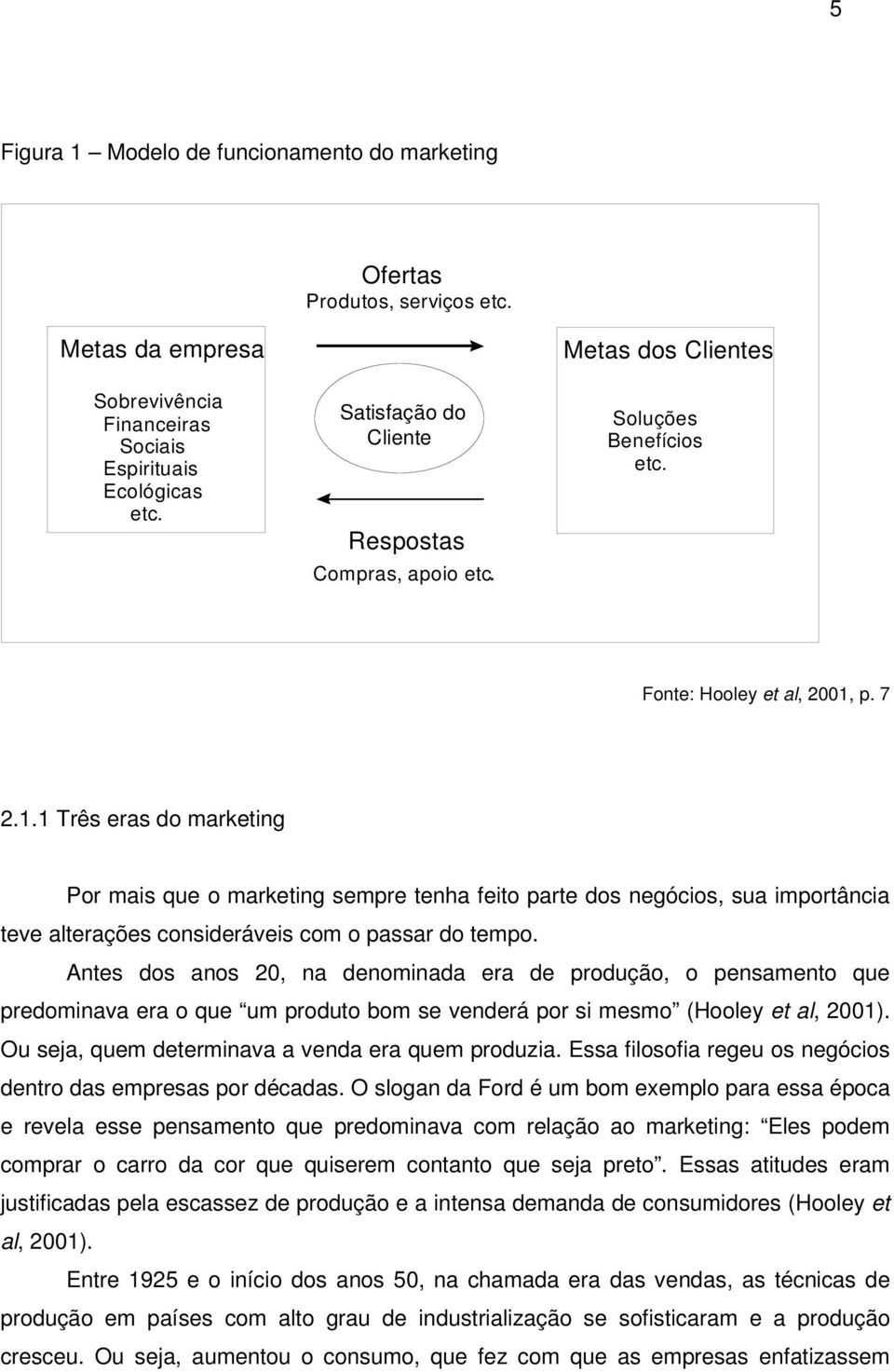 p. 7 2.1.1 Três eras do marketing Por mais que o marketing sempre tenha feito parte dos negócios, sua importância teve alterações consideráveis com o passar do tempo.