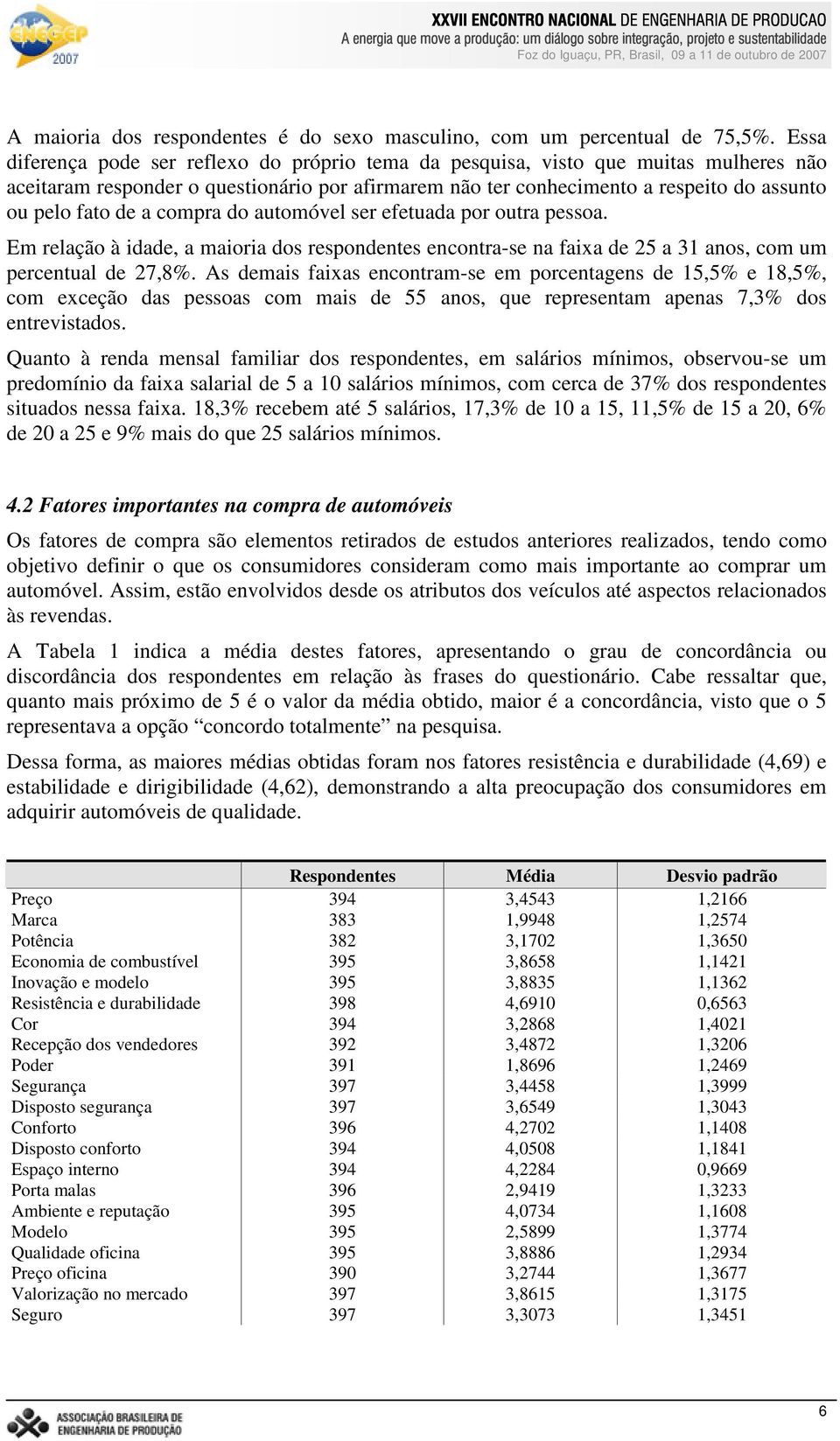 a compra do automóvel ser efetuada por outra pessoa. Em relação à idade, a maioria dos respondentes encontra-se na faixa de 25 a 31 anos, com um percentual de 27,8%.