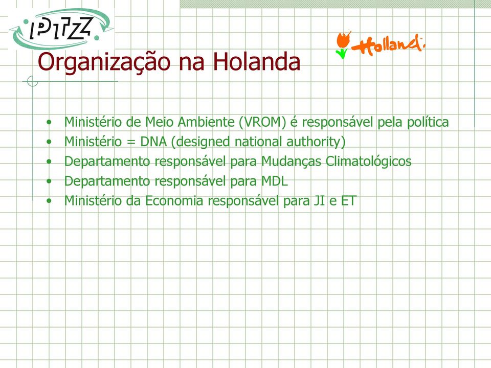 authority) Departamento responsável para Mudanças Climatológicos