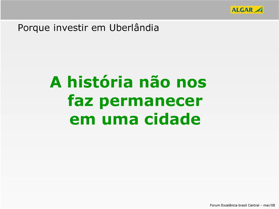 história não nos