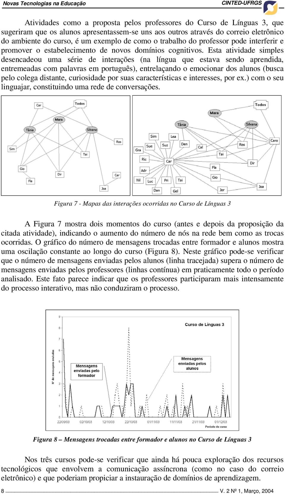 Esta atividade simples desencadeou uma série de interações (na língua que estava sendo aprendida, entremeadas com palavras em português), entrelaçando o emocionar dos alunos (busca pelo colega