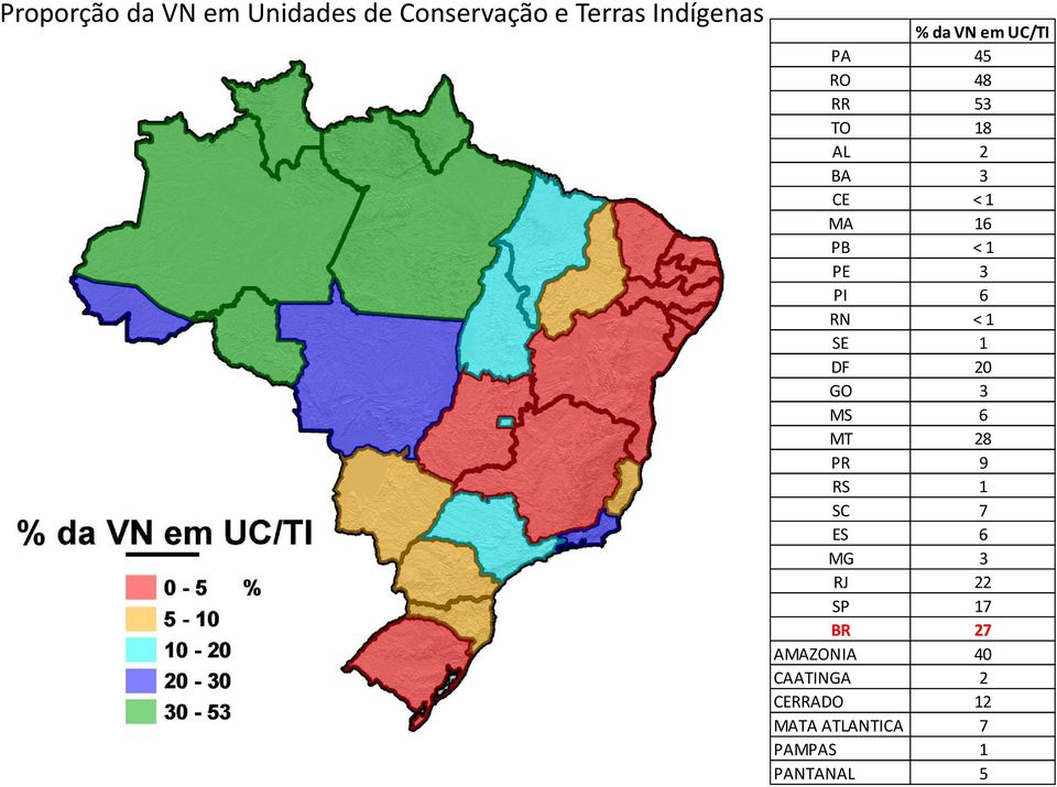 < 1 SE 1 DF 20 GO 3 MS 6 MT 28 PR 9 RS 1 SC 7 ES 6 MG 3 RJ 22 SP 17 BR