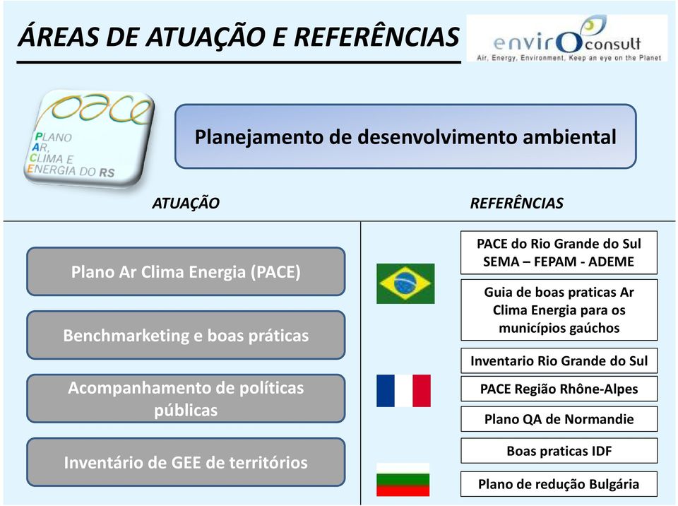 PACE do Rio Grande do Sul SEMA FEPAM -ADEME Guia de boas praticas Ar Clima Energia para os municípios gaúchos
