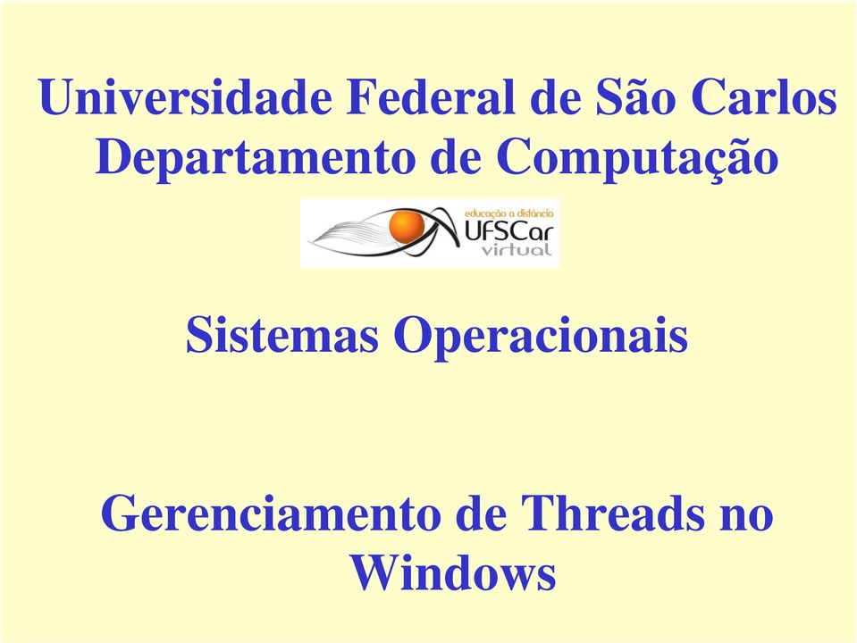 Computação Sistemas