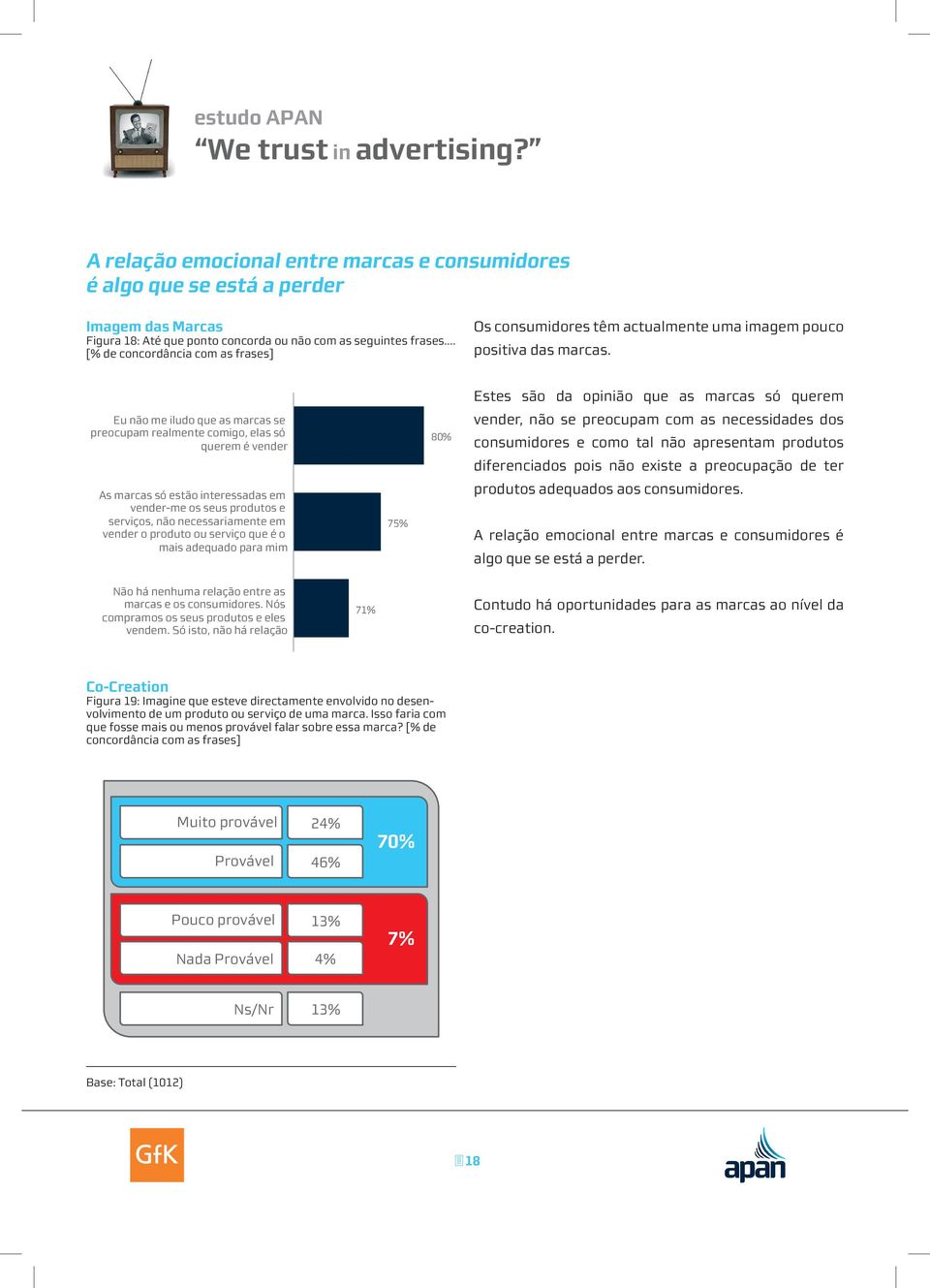 Eu não me iludo que as marcas se preocupam realmente comigo, elas só querem é vender As marcas só estão interessadas em vender-me os seus produtos e serviços, não necessariamente em vender o produto