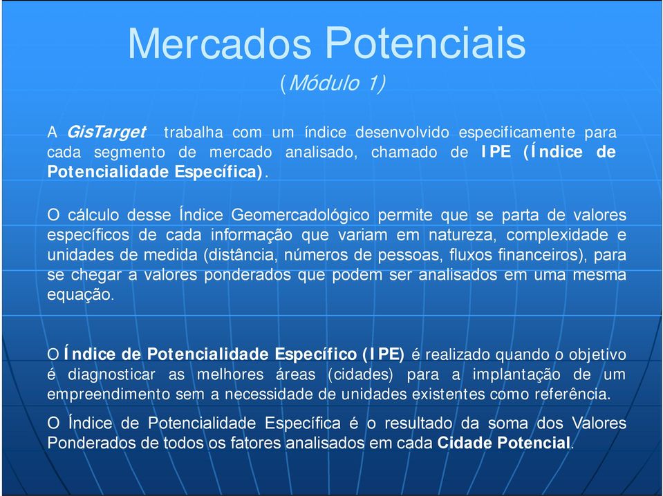 financeiro), para e chegar a valore ponderado que podem er analiado em uma mema equação.