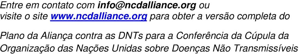 org para obter a versão completa do Plano da Aliança contra
