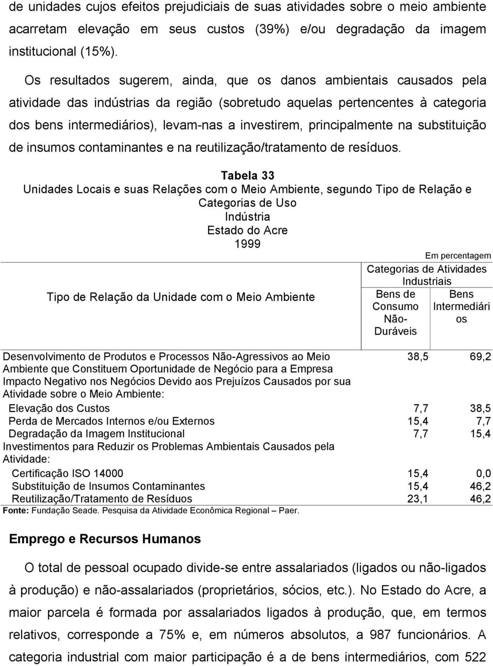 principalmente na substituição de insumos contaminantes e na reutilização/tratamento de resíduos.