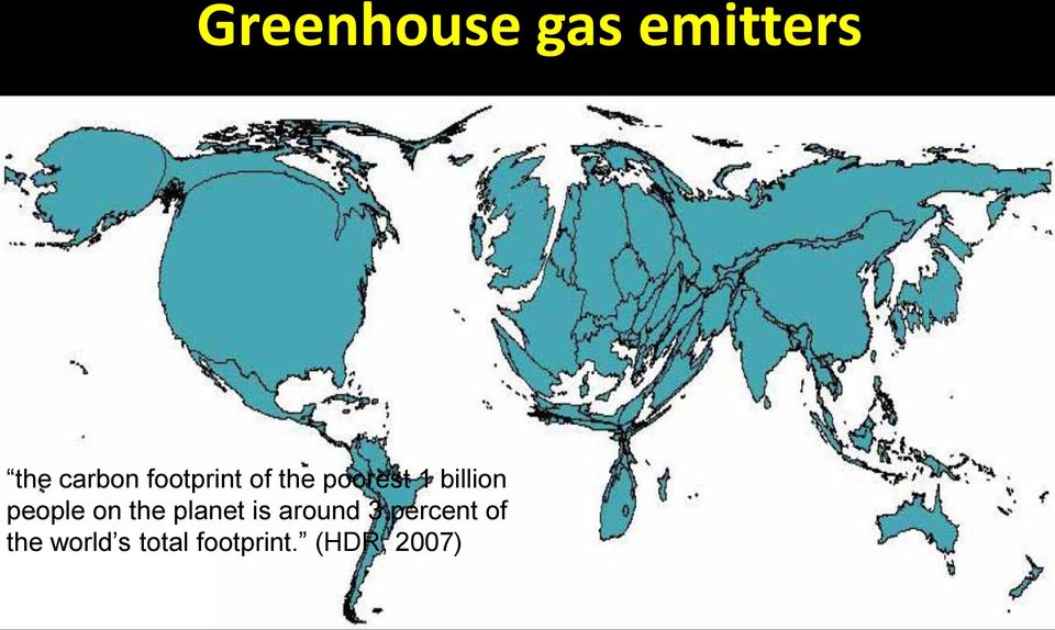 world s total footprint.