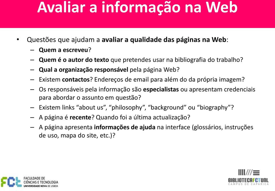 Endereços de email para além do da própria imagem?