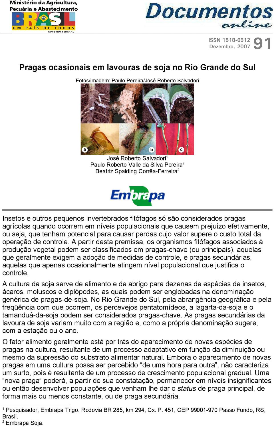 efetivamente, ou seja, que tenham potencial para causar perdas cujo valor supere o custo total da operação de controle.