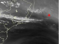 1. Revisão e Introdução EXEMPLOS : A No canal do VISÍVEL, o que o satélite mede é radiação solar refletida/espalhada pelo sistema Terra+Atmosfera No canal do INFRAVERMELHO, o que o satélite mede é