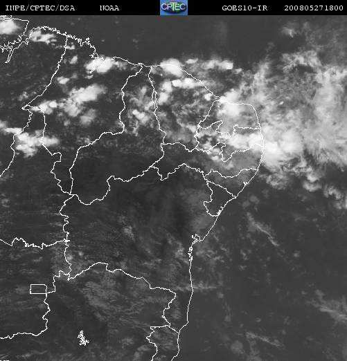 a) 00 Z b) 06 Z c) 12 Z d) 18 Z Figura 35 - Imagens do satélite