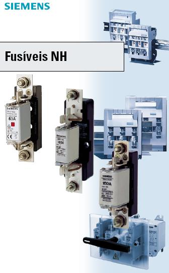 O termo NH é de origem germânica N baixa tensão H alta capacidade Os fusíveis NH são aplicados na proteção de