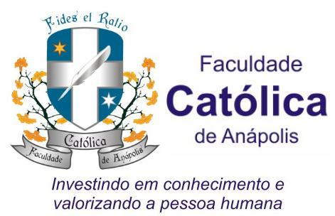 Faculdade Católica de Anápolis ORIENTAÇÕES E