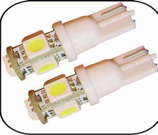 Lâmpadas LED Lâmpadas T5 (wl.2w)12v Lámparas T5 (wl.2w) 12V - T5 Lamps (wl.2w)12v 01.LN-T5L01 AZUL AZUL BLUE 01.LN-T5L02 BRANCO BLANCO WHITE 01.