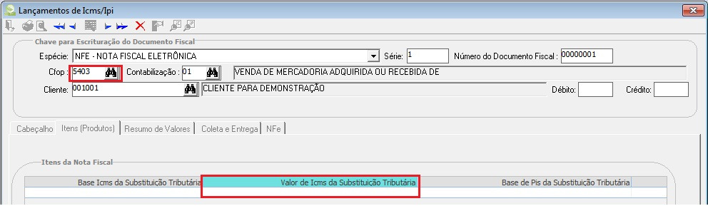 E marcar a opção de Calcular Diferencial de Alíquotas no cadastro do CFOP que será utilizado nos lançamentos das compras interestaduais, seguindo o caminho Arquivos/ Cadastros/ CFOP, conforme o