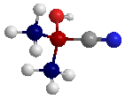 73 Primeiro um par de elétrons do oxigênio da carbonila captura o hidrogênio ionizável do ácido cianídrico, que no mecanismo é tido como a parte eletrofílica do reagente.