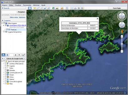 Disponibilização da Geoinformação Mapoteca