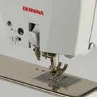 BSR Para um início de costura limpo (primeiro ponto) o pedal de controle necessita ser pressionado e o tecido ser movimentado simultâneamente.