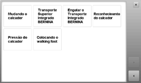 Tutorial Tutorial Visão Geral Tutorial O Tutorial disponibiliza informações e explicações sobre diferentes áreas de costura.