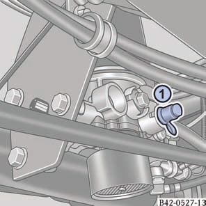 Operações e Manutenções do Volare 188 Operações e Manutenções do Volare A conexão para encher pneus está disposta no conjunto secador de ar com regulador de pressão integrado.