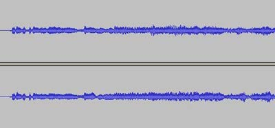 Depois de selecionar, o programa deve carregar um pouco para criar o espectro sonoro referente à escolha. Os botões básicos funcionam como em qualquer CD Player ou reprodutor de áudio.