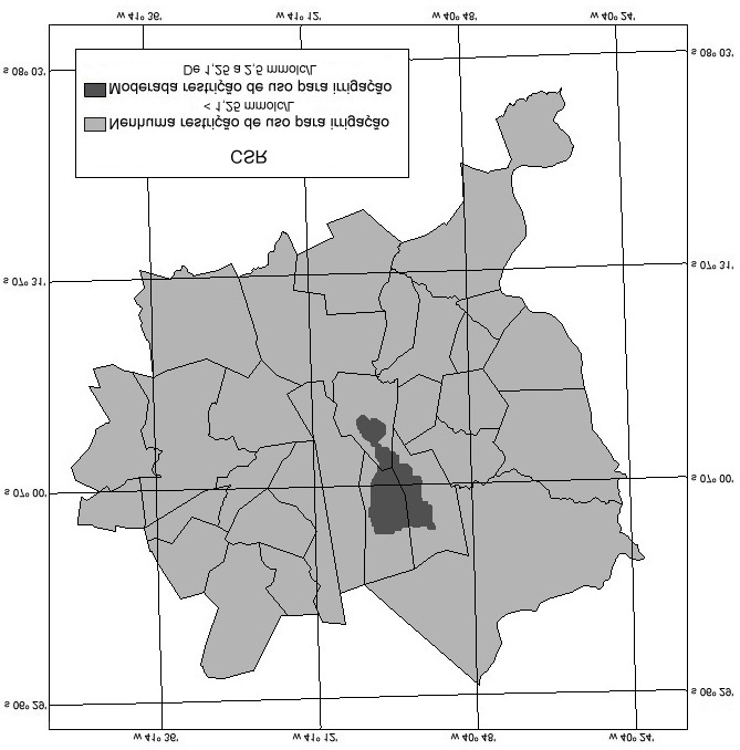 Uso e qualidade da água subterrânea para irrigação no Semi-Árido piauiense 877 A. B. C. D. E. F. Figura 4.