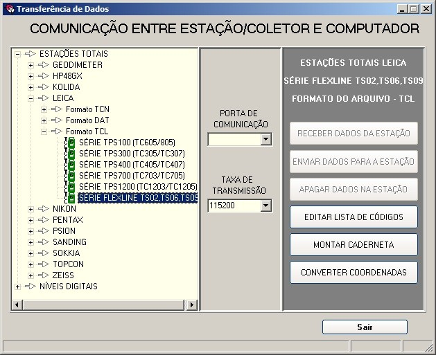 1.4 Caderneta 1.4.1 Caderneta Automática Após a transmissão de dados da estação total para o Posição é possível realizar o cálculo de caderneta.