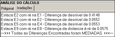 Após os cálculos, na pasta de origem será criado um arquivo de pontos no formato.xyz que poderá ser importado no AutoCAD.