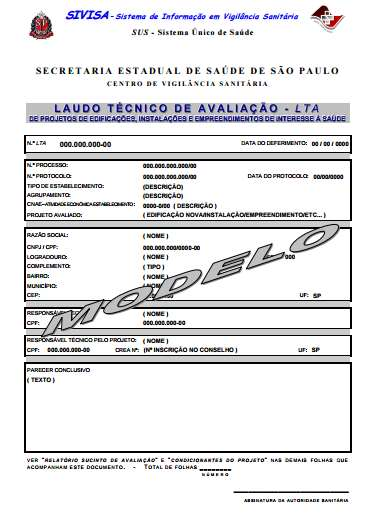 ANEXO II - LAUDO TÉCNICO DE