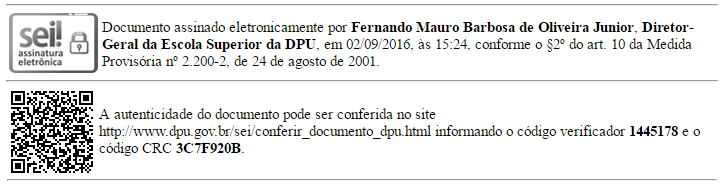 1 o Em observância aos parágrafos 7º e 8º da Portaria GABDPGF nº 80, de 28 de janeiro de 2016, publicada no BEI DPU nº 22, de 02 de fevereiro de 2016, o benefício é cancelado quando da saída do