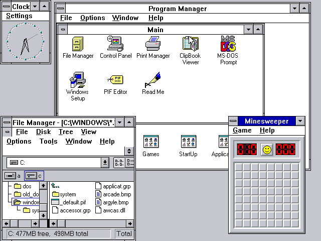 Histórico dos Sistemas Operacionais 1990 -Windows 3.