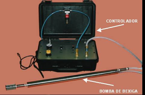 1 - Descrição do Sistema O Sistema de Amostragem Dedicado a Baixa Vazão da HIDROSUPRIMENTOS é totalmente nacional e foi desenvolvida para purgeamento e amostragem a baixa vazão de poços de