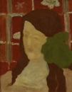 211 :: Silva Palmeira (n. 1934) Quarto Minguante, tapeçaria em lã. Assinada. Dim. 75 x 140 cm. Base de licitação: 80 212 :: Figura Feminina Escultura Art Déco em porcelana, marcada O. Kramer.